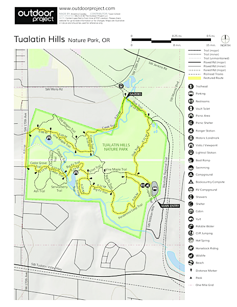 Tualatin Hills Nature Park Loop Trail  Outdoor Project