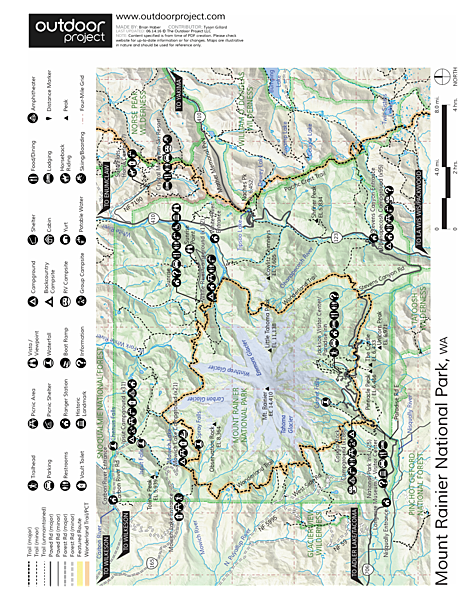 Skyline Trail Hike Mount Rainier National Park Washington Hiking