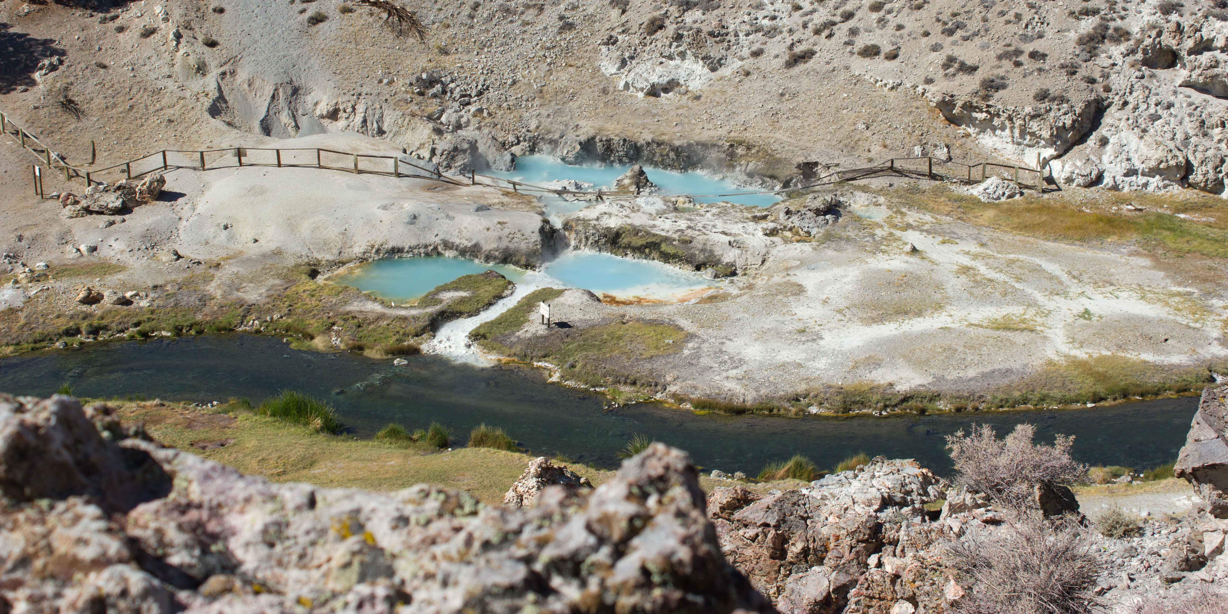 Hot Creek Geological Site - Inyo National Forest - California