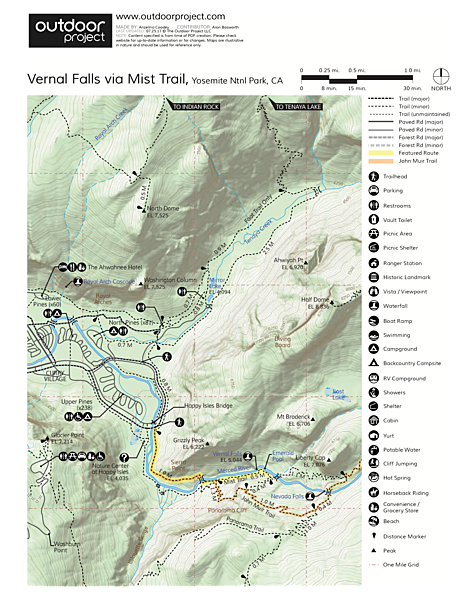 Vernal Falls Hike via Mist Trail | Outdoor Project