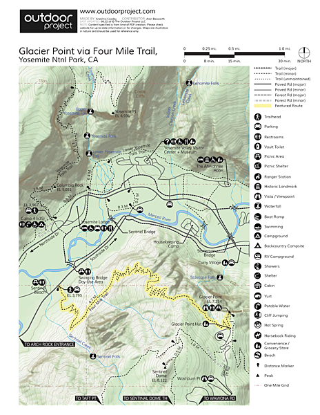Four Mile Trail to Glacier Point | Outdoor Project