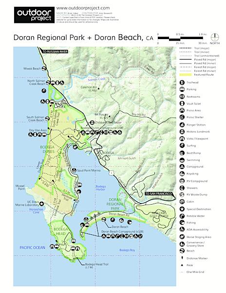 Doran Regional Park + Doran Beach | Outdoor Project