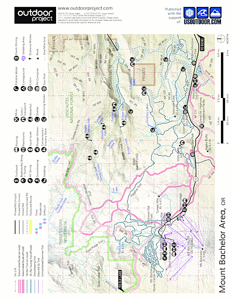 Tumalo Falls Ski + Snowshoe Trail | Outdoor Project