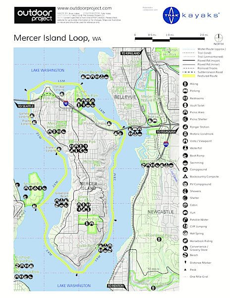 Mercer Island Sea Kayaking Loop | Outdoor Project