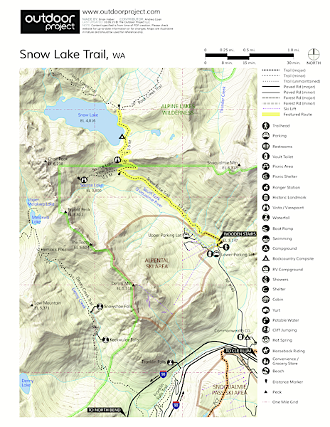 Snow Lake Hiking Trail | Outdoor Project