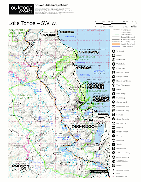 D.L. Bliss State Park  Outdoor Project