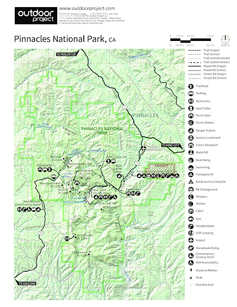 Pinnacles National Park Campground  Outdoor Project