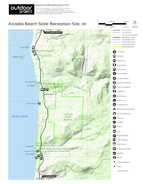 Arcadia Beach State Recreation Site | Outdoor Project