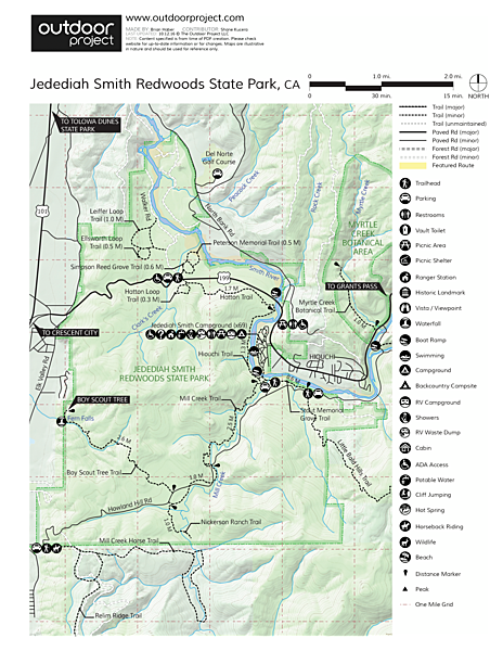 Jedediah Smith Redwoods State Park | Outdoor Project