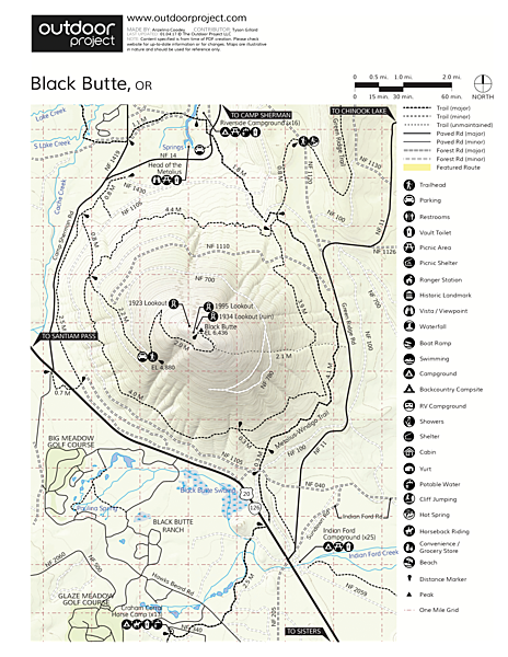 Indian Island Campground Map