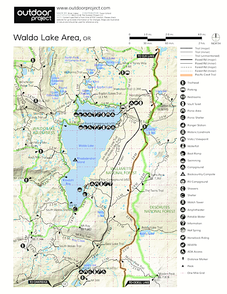 Waldo Lake, North Waldo Campground | Outdoor Project