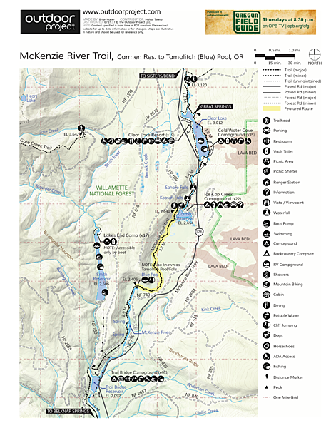 McKenzie River Trail: Carmen Reservoir to Tamolitch Pool | Outdoor Project