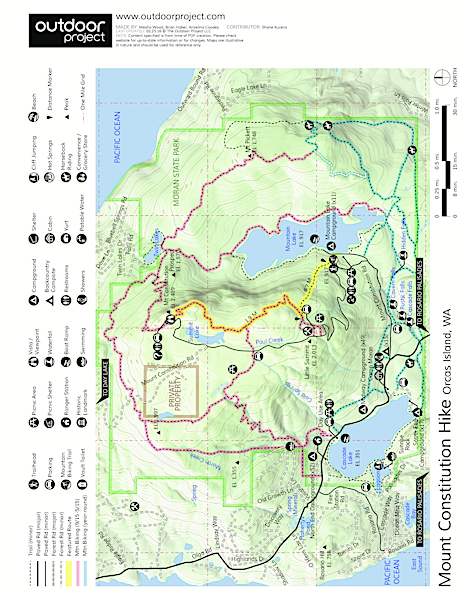 Orcas Island, Mount Constitution Hike | Outdoor Project