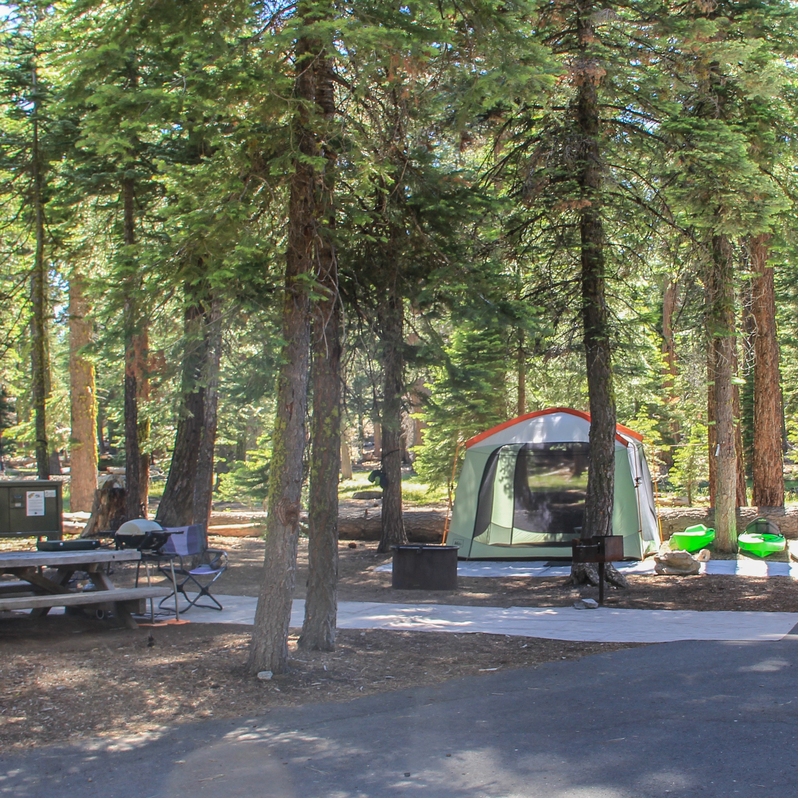 General Creek Campground - Sugar Pine Point State Park - camping in ...