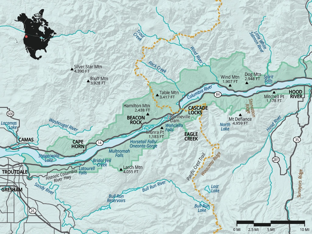 Columbia River Gorge National Scenic Area | Outdoor Project