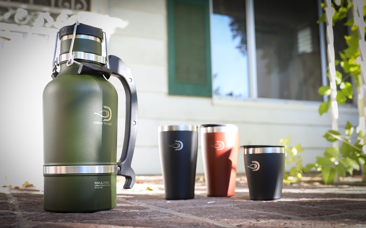 Gear Review DrinkTanks Insulated Growlers + Cups Outdoor Project