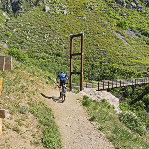 corner canyon mountain bike trails