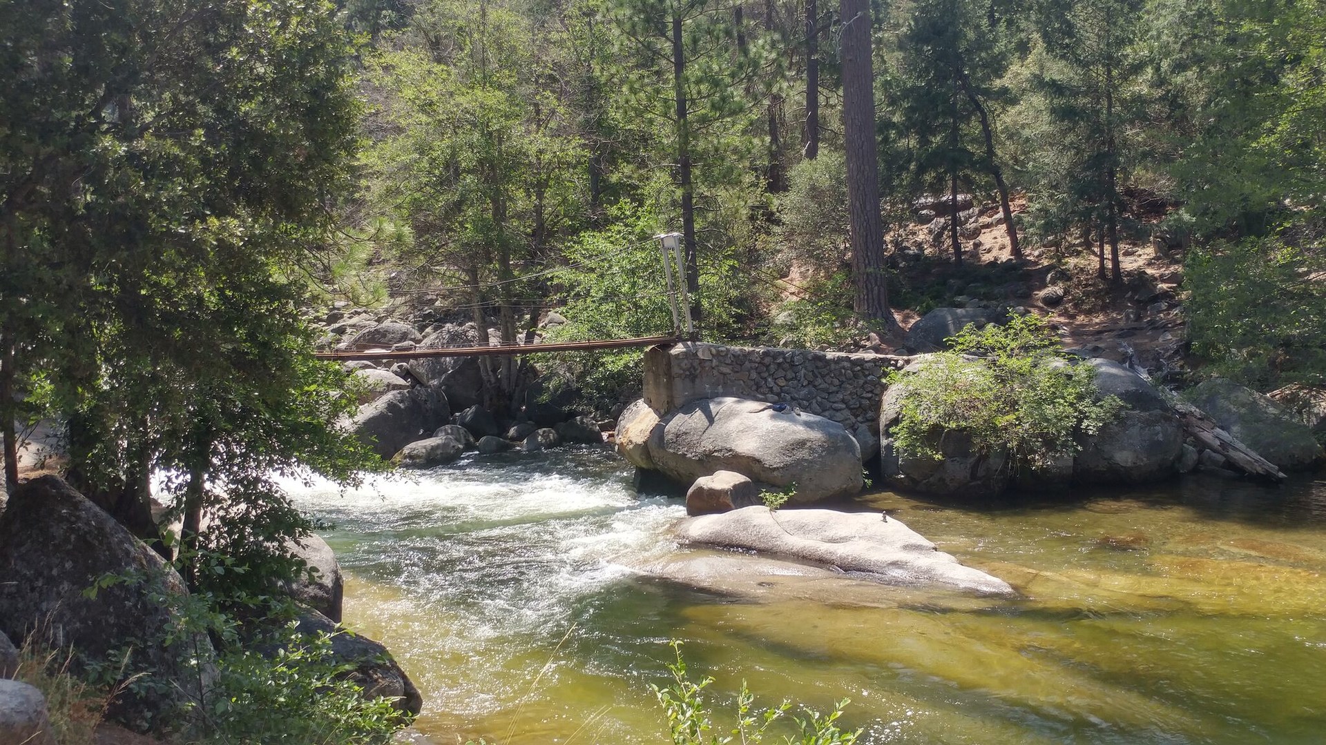 Wawona Swinging Bridge Outdoor Project