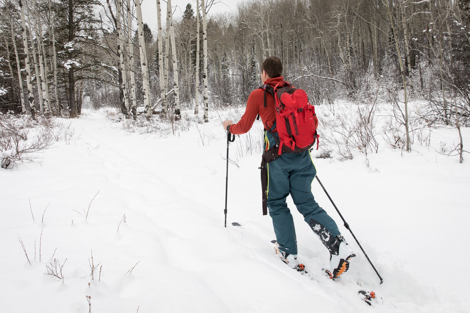 Cross-country Skiing the Mahogany Ridge Trail with the Casio Pro Trek ...