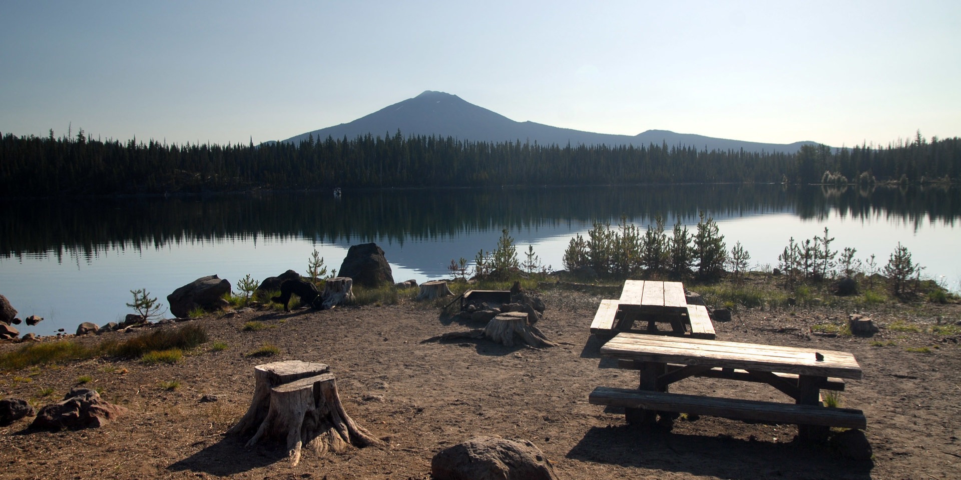 Elk Lake Point Campground Outdoor Project