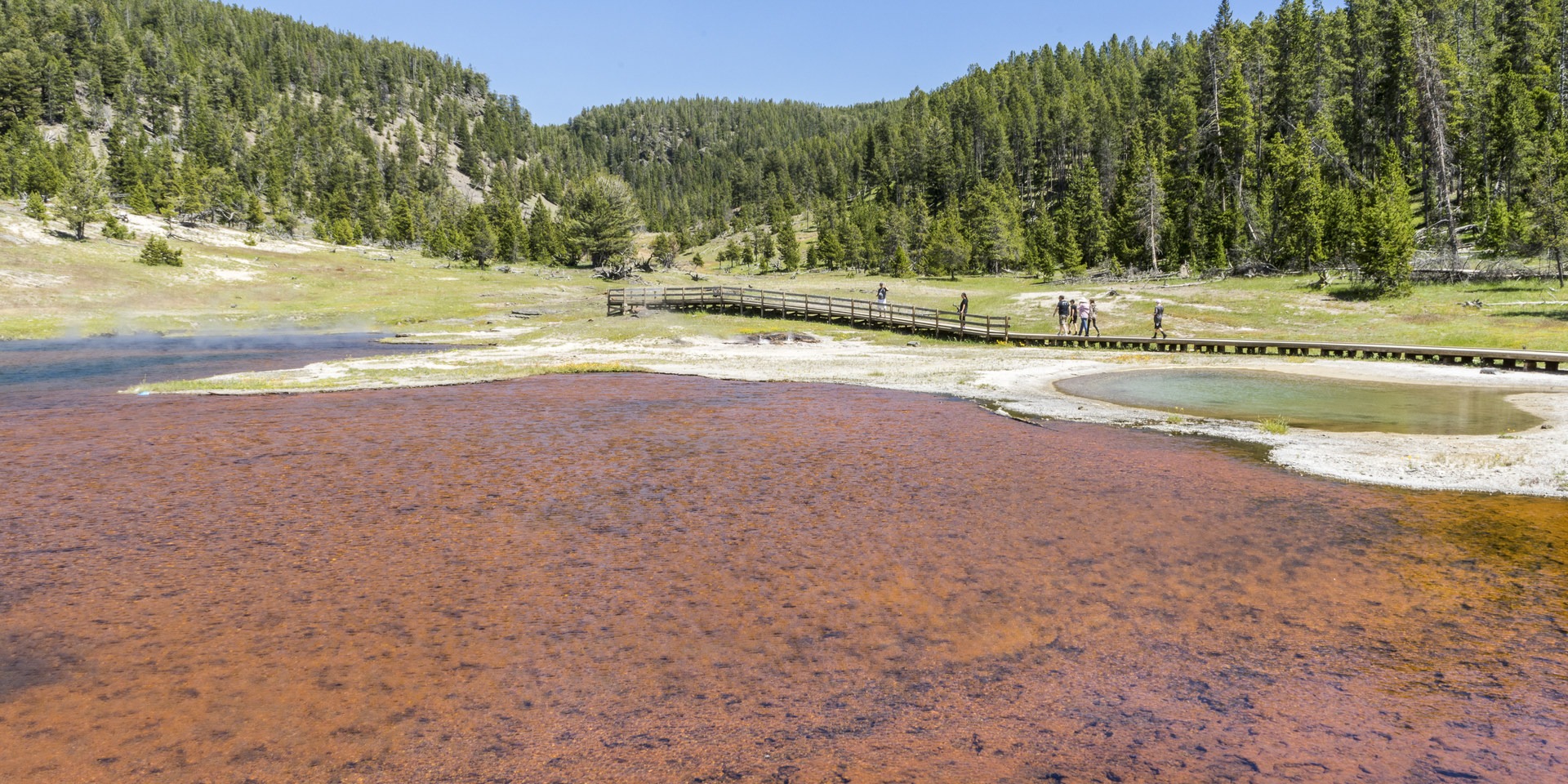 Firehole Lake Scenic Drive Outdoor Project