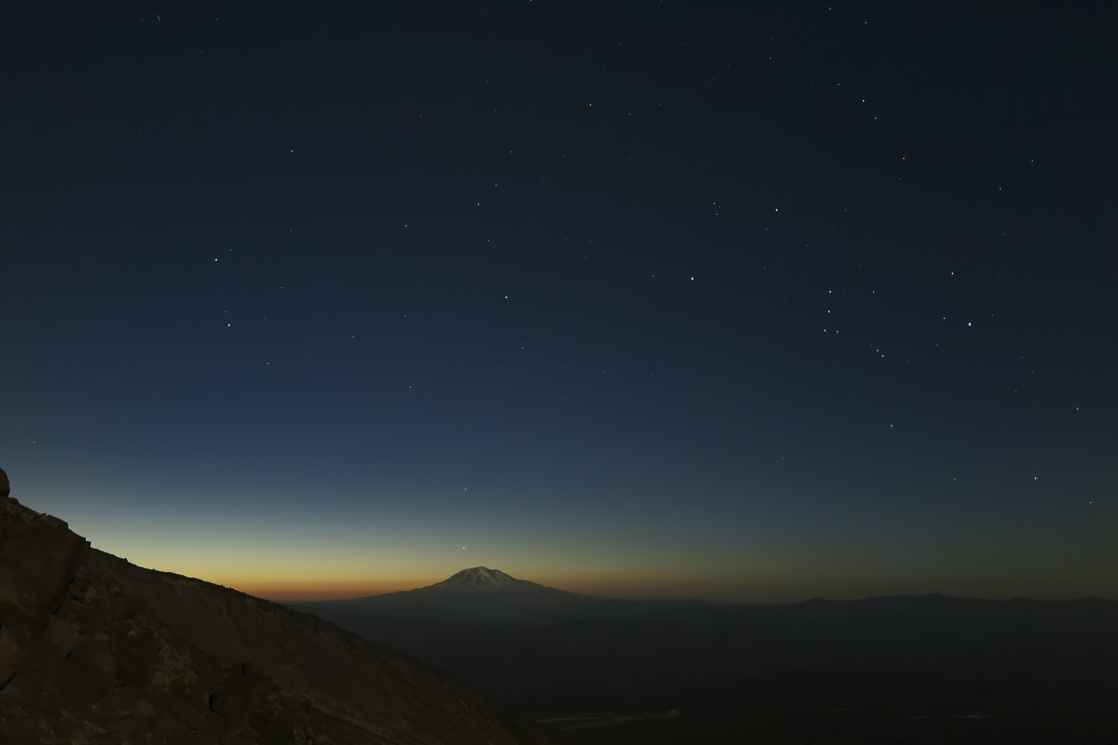 Climbing Mount St. Helens' Monitor Ridge by Moonlight | Outdoor Project