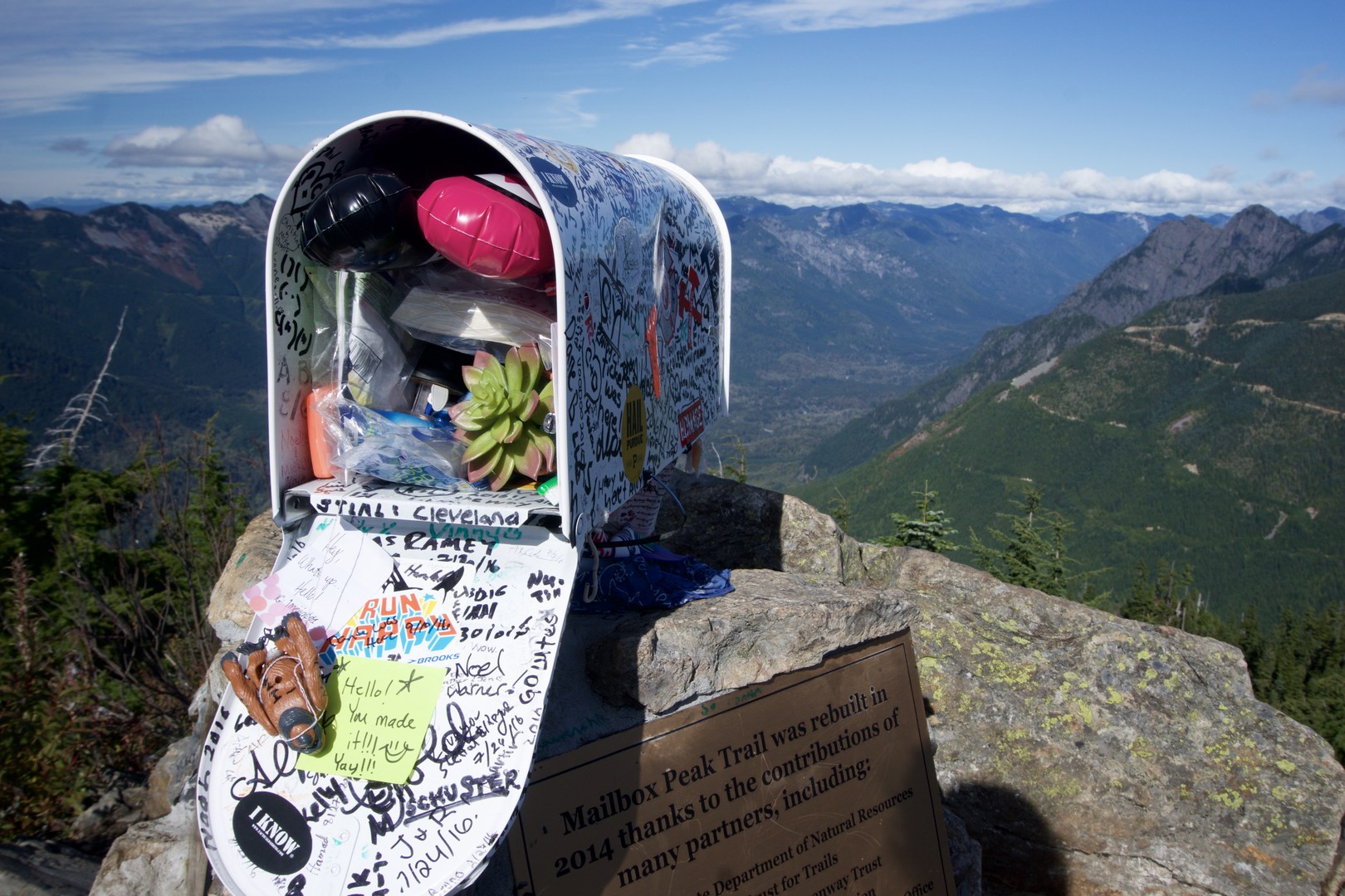 Why Is There A Mailbox On Mailbox Peak