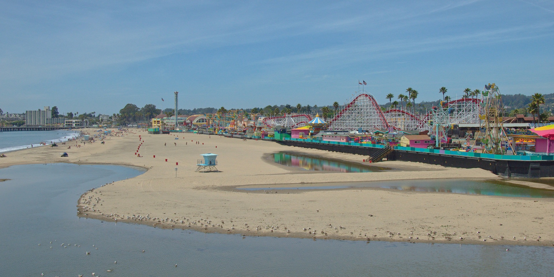 Santa Cruz Beach Boardwalk Main Beach Outdoor Project