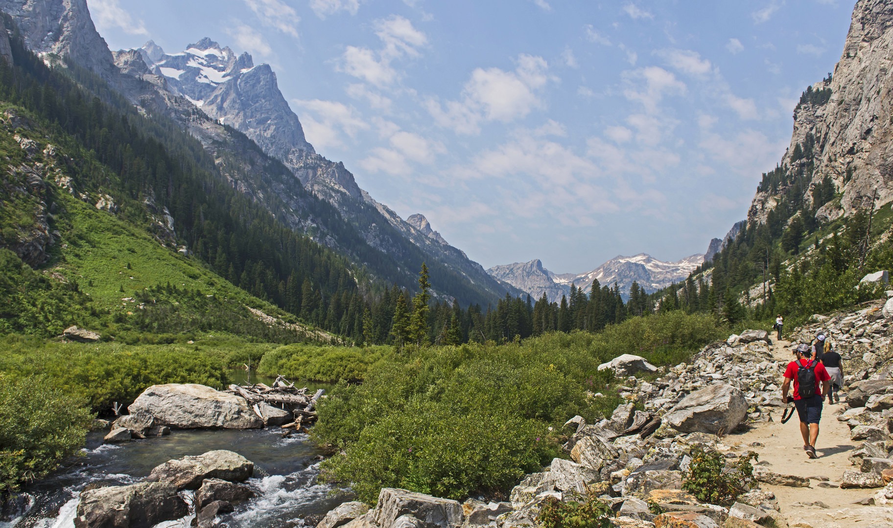 Teton shop canyon trailhead