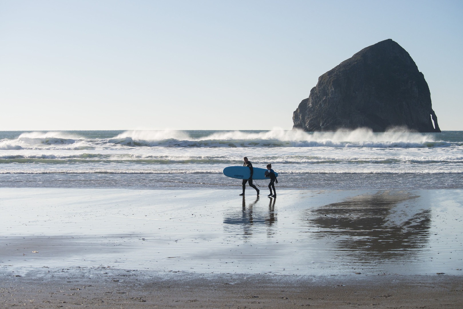 Surf coast. La Push Beach.