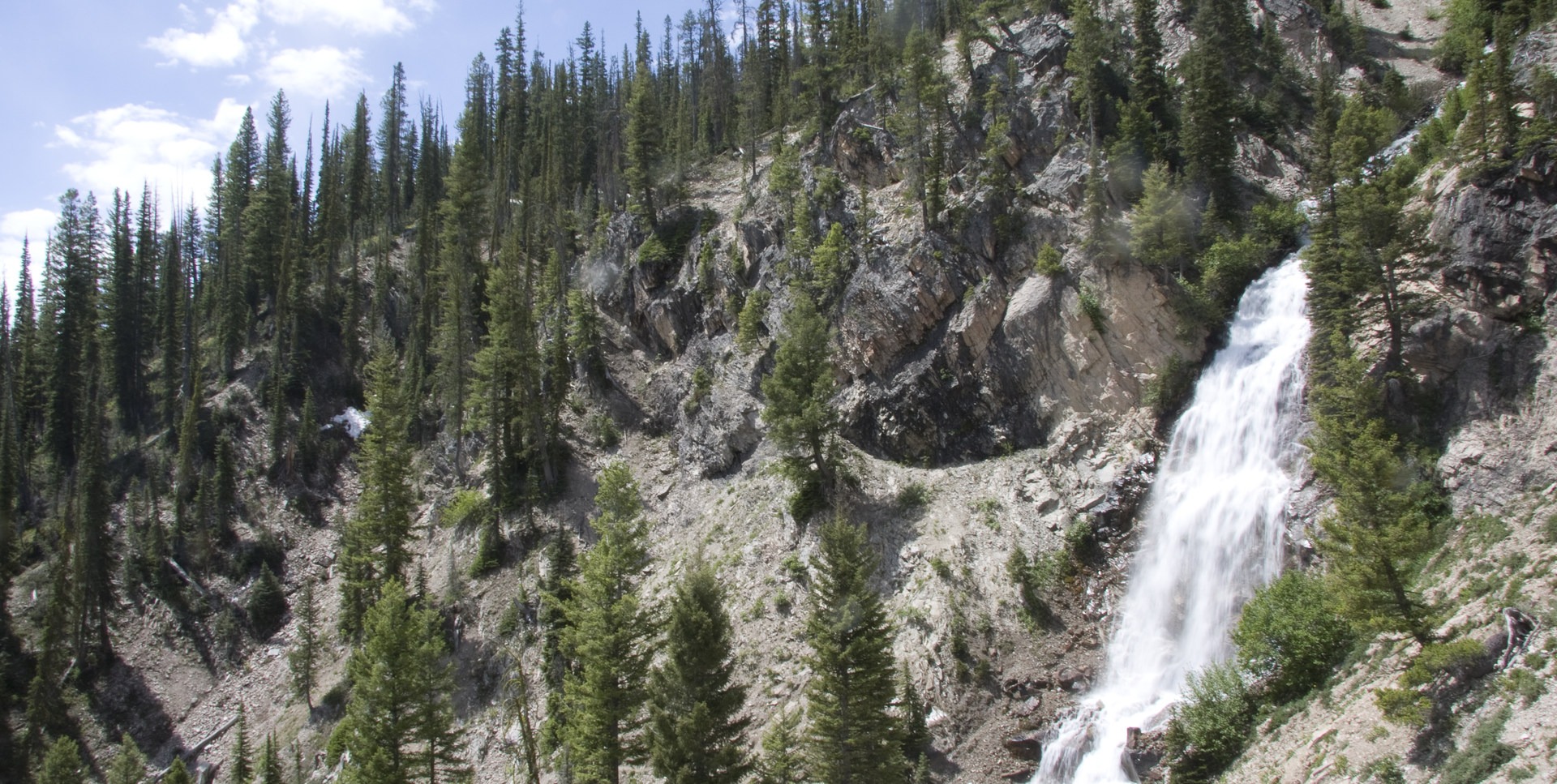 Stanley Lake Creek Bridal Veil Falls Outdoor Project