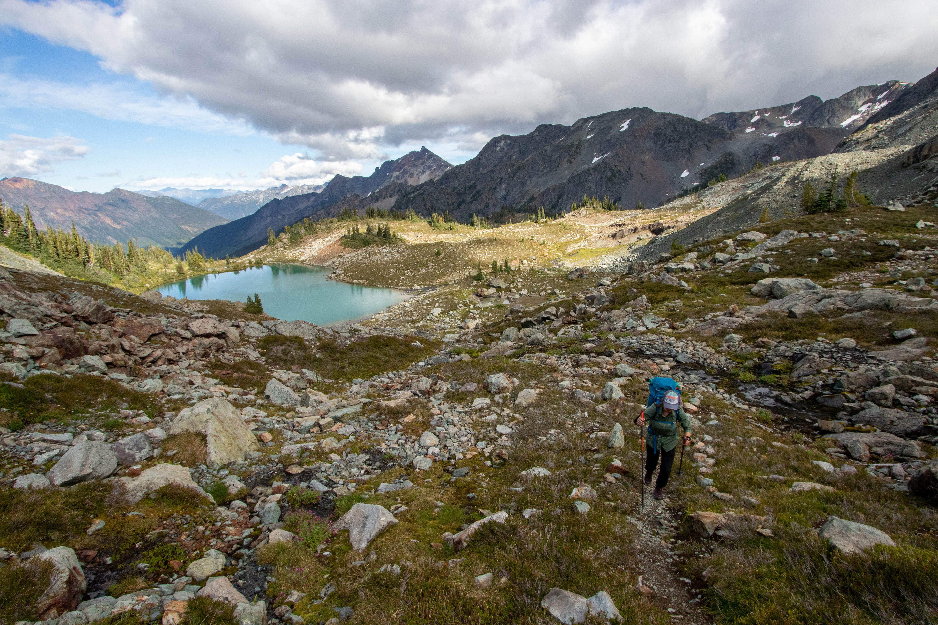 Tenquille 2024 lake hike