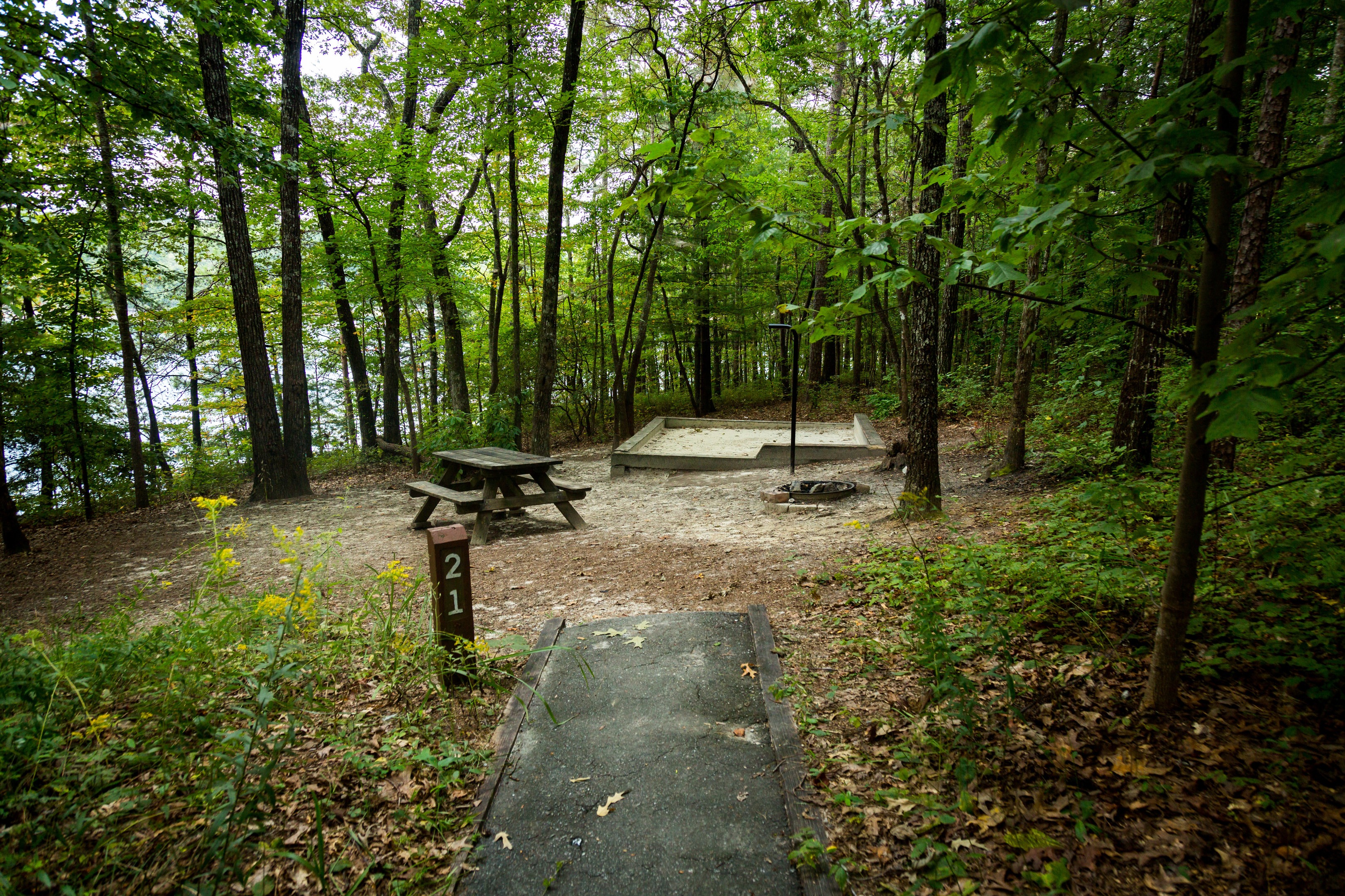 Devils fork shop state park hiking