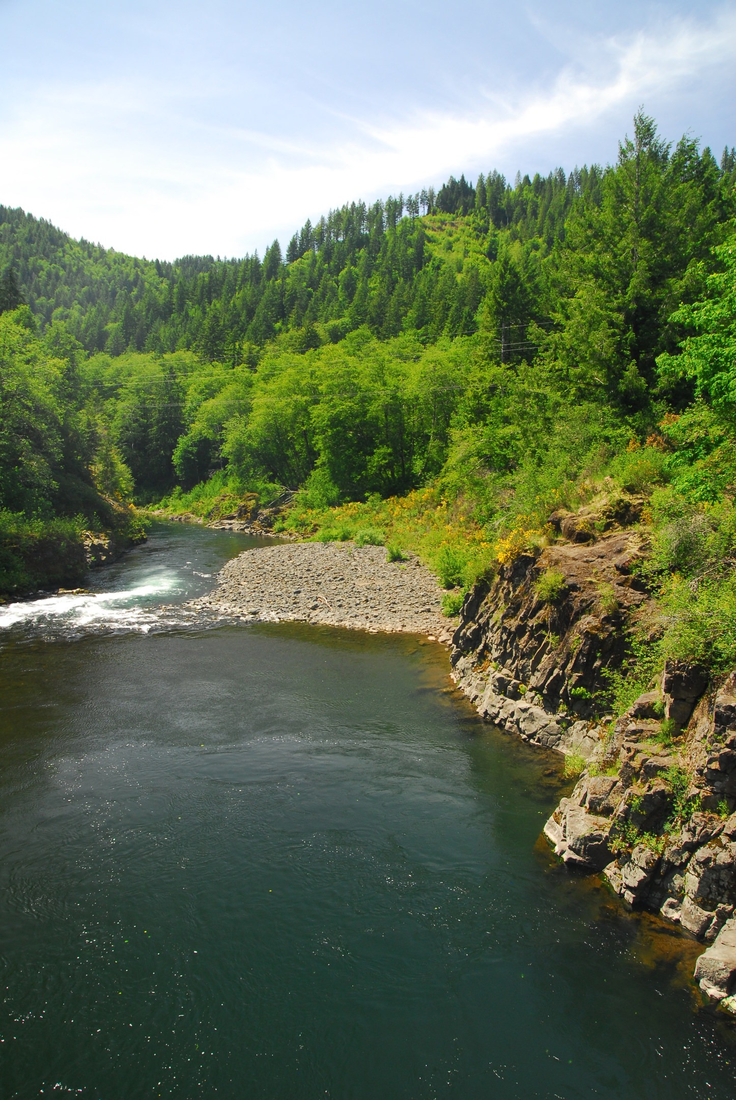 Wilson River Cedar Butte Road Bridge Outdoor Project