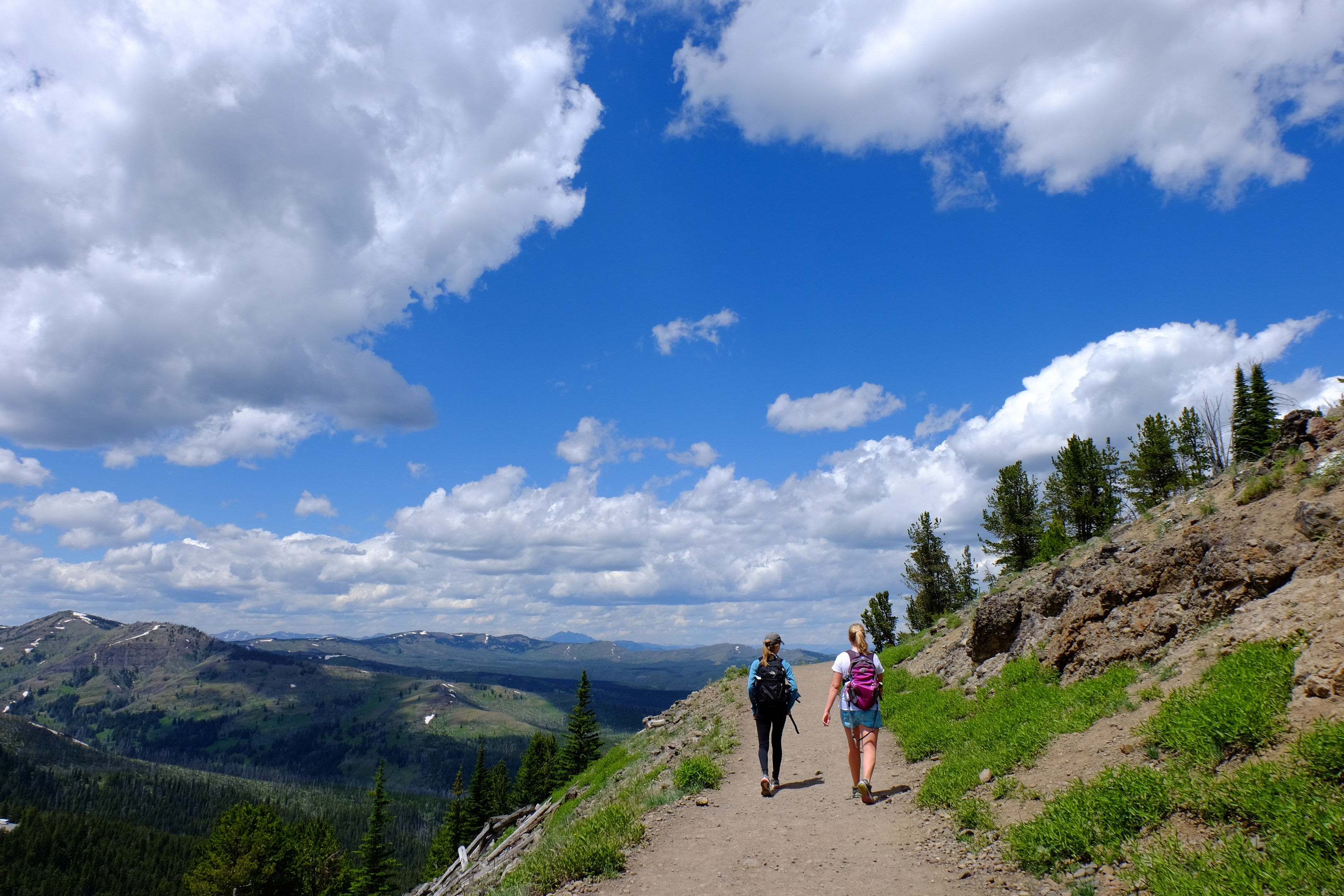 Mount washburn outlet hike