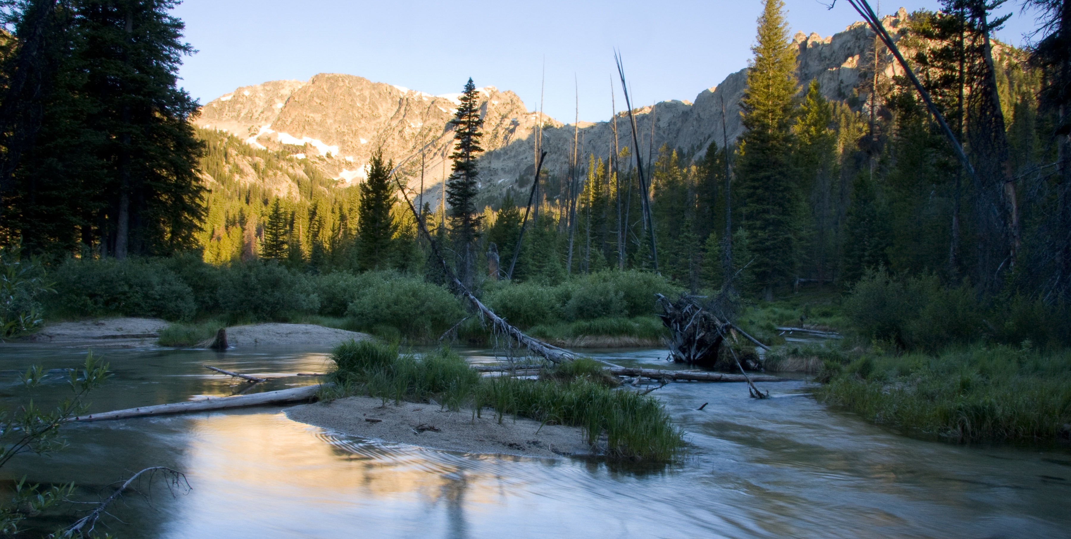 Alpine Lake, Stanley, ID : r/Idaho