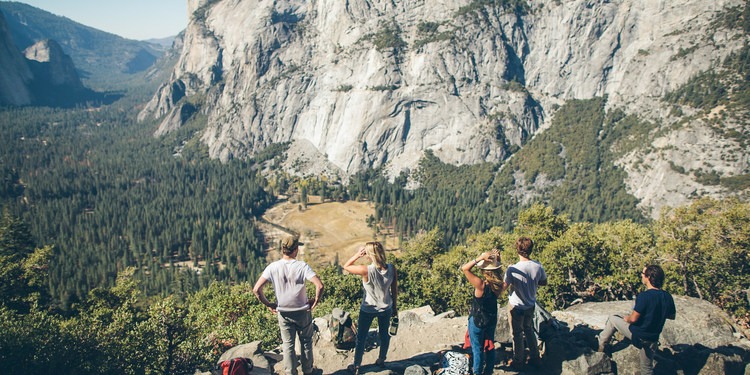 Hiking yosemite in outlet october