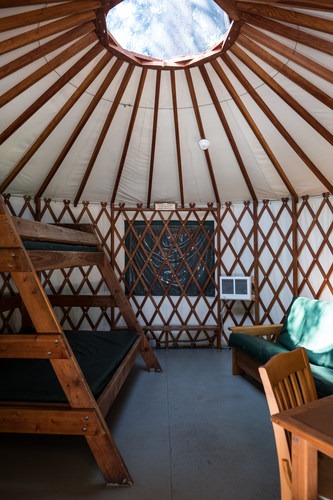 Harris beach outlet yurts